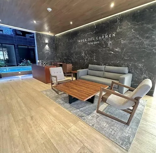 Ocean View Cozy W Gym, Rooftop, Jacuzzi 417 Musa Apartment Playa del Carmen