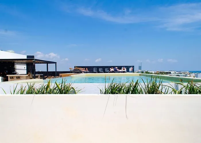 Apartment Ocean View Cozy W Gym, Rooftop, Jacuzzi 417 Musa Playa del Carmen