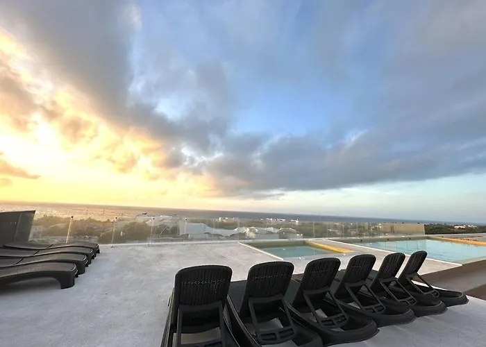 Ocean View Cozy W Gym, Rooftop, Jacuzzi 417 Musa Playa del Carmen