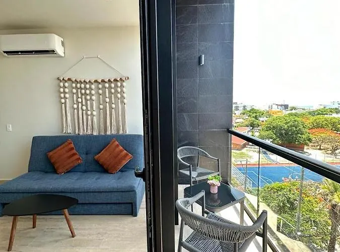 Ocean View Cozy W Gym, Rooftop, Jacuzzi 417 Musa