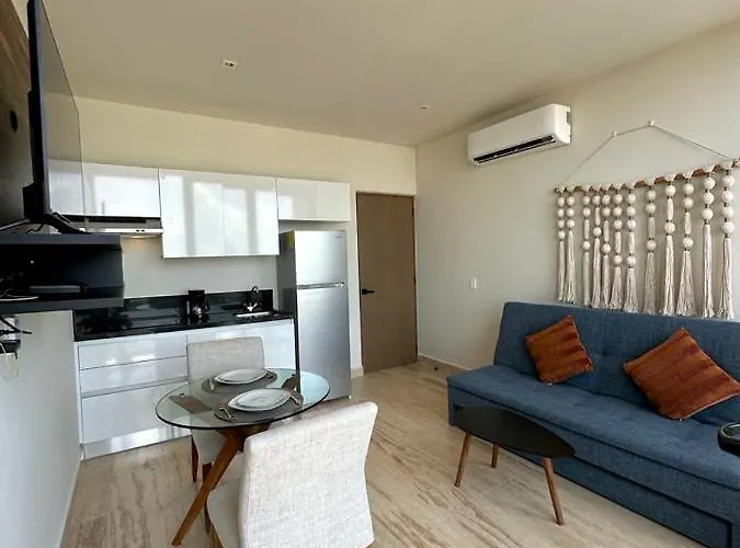 Ocean View Cozy W Gym, Rooftop, Jacuzzi 417 Musa * Playa del Carmen